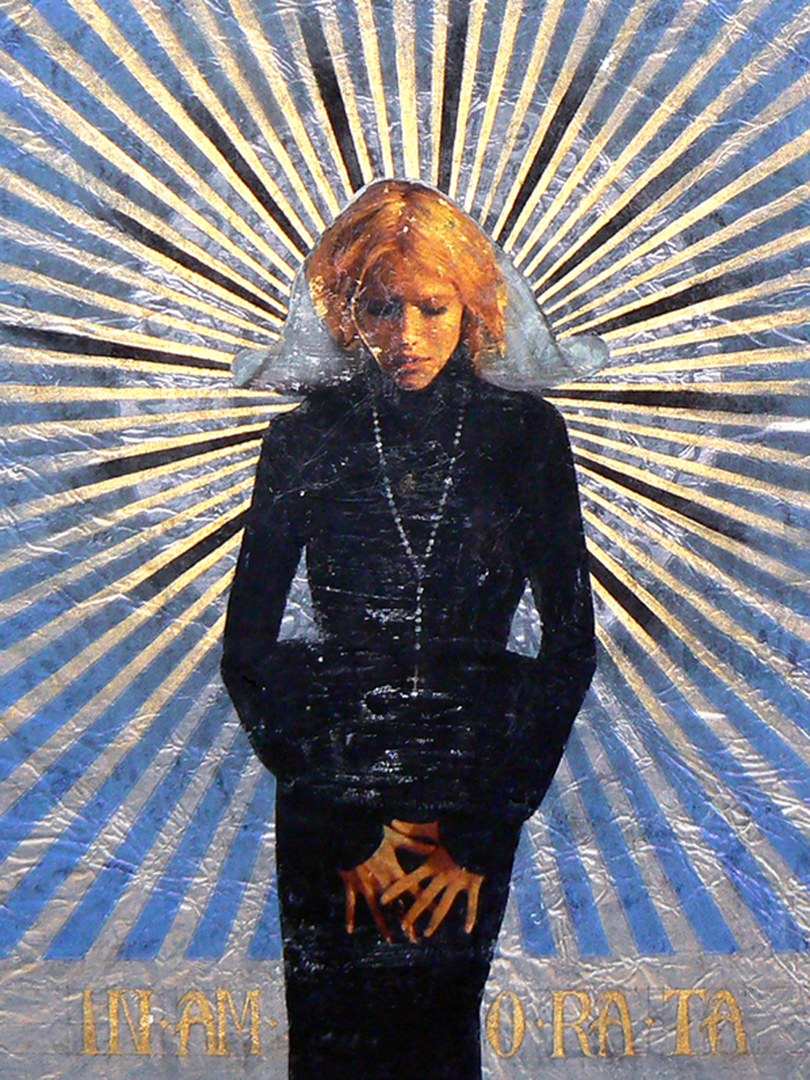 Anielka Hampson Painting Tunnocks Blue